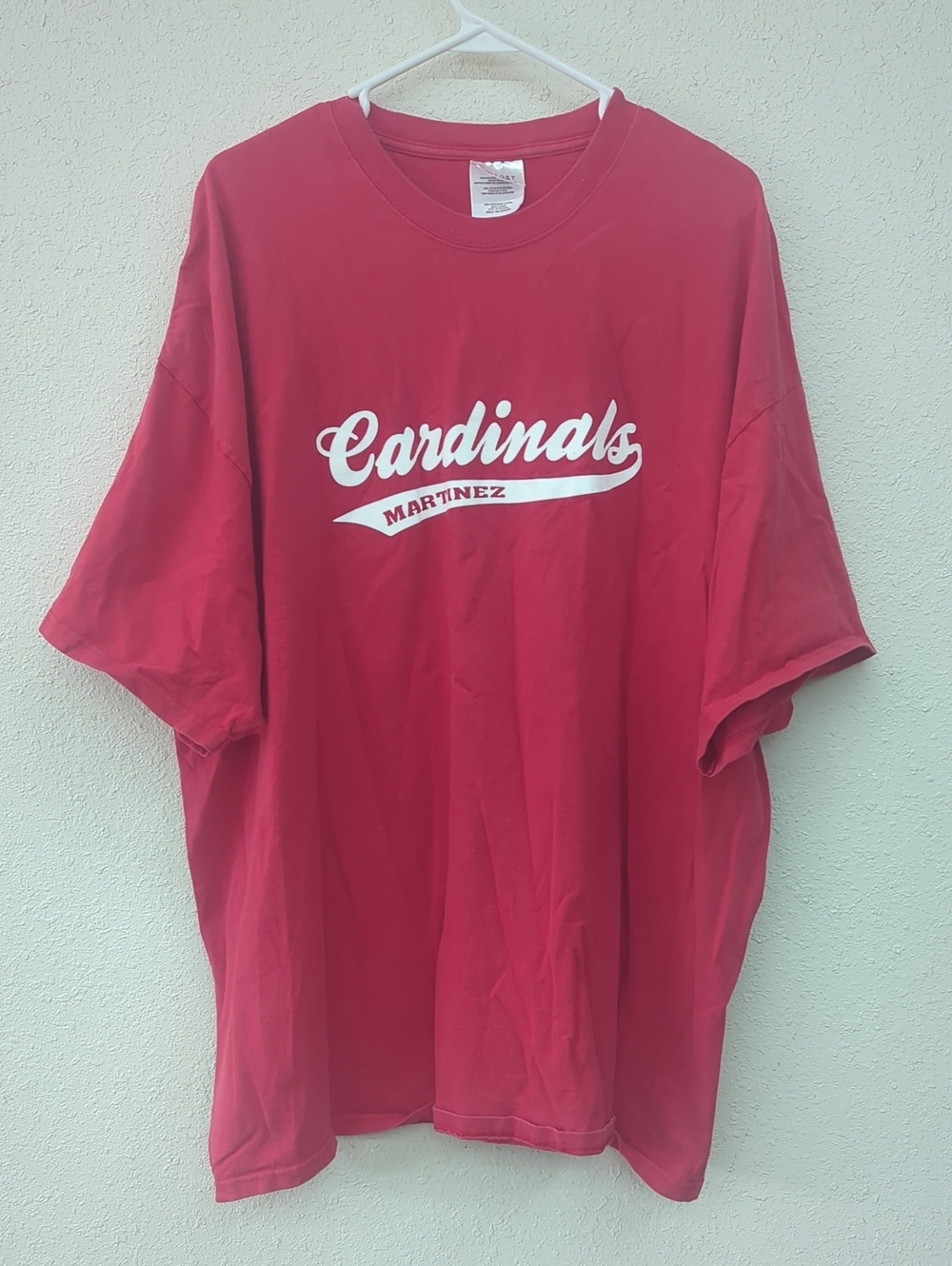 Port and Company Cardinals Martinez Red Graphic Tee